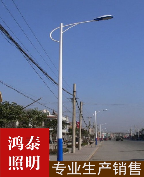 新疆8米市政海螺臂路灯